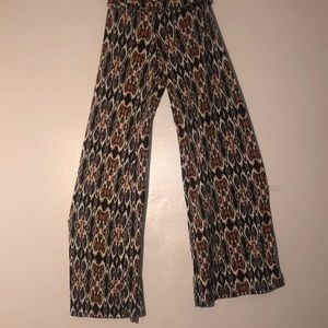 Love culture tribal print pants
